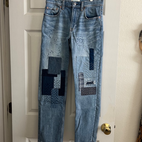 Patchwork Jeans / Sundance Catalog / Avalee Jeans - Size 25 - Picture 7 of 11